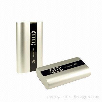 Large capacity of 6000mA newest high quality 18650 battery colorful power bank with double USB
